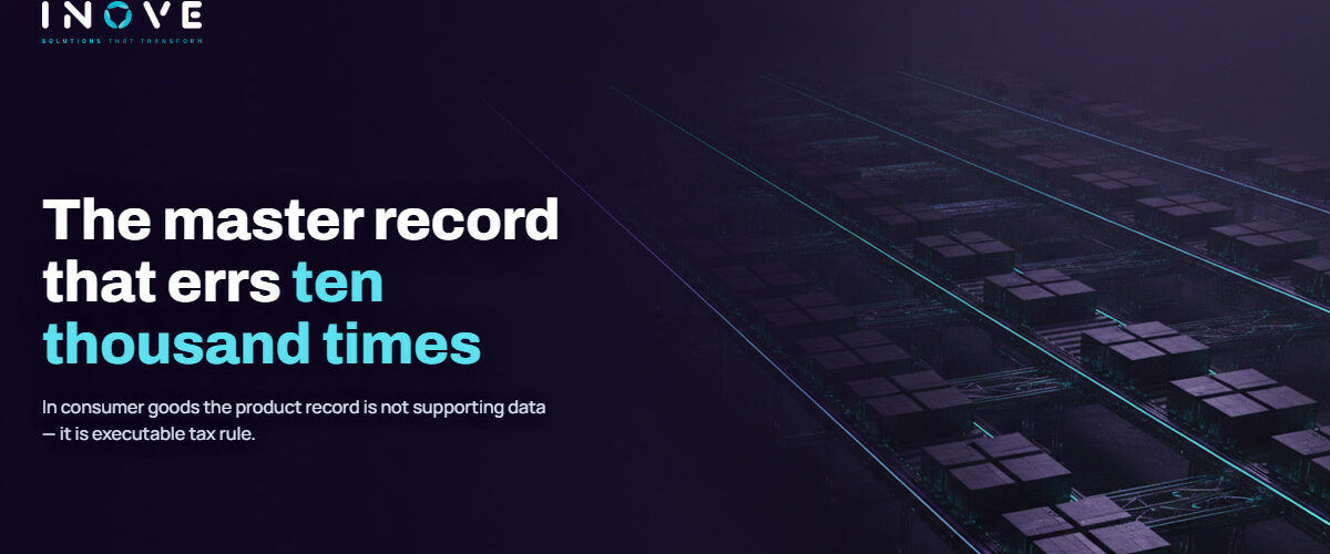 Wrong tax classification in the product record: the error multiplied by ten thousand invoices