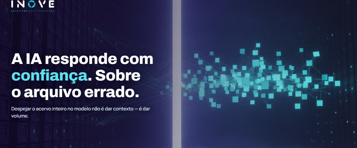IA com os documentos da empresa: por que jogar tudo no modelo não funciona