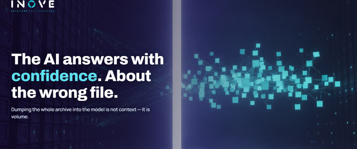 AI over your company’s documents: why dumping everything into the model fails