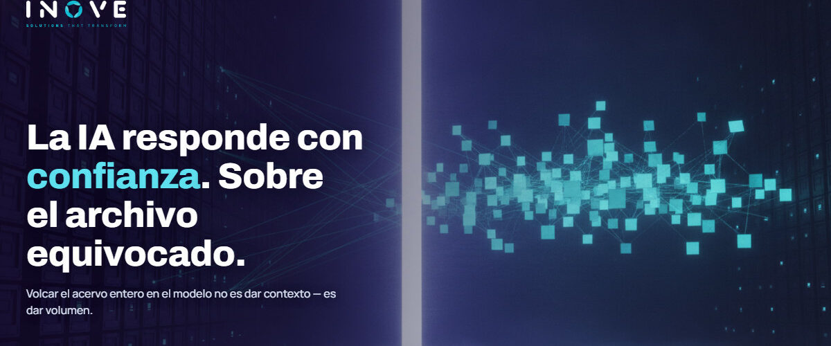 IA con los documentos de la empresa: por qué volcar todo en el modelo no funciona