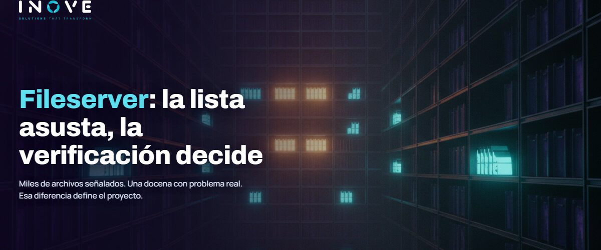 Del servidor de archivos a SharePoint: medir antes de migrar