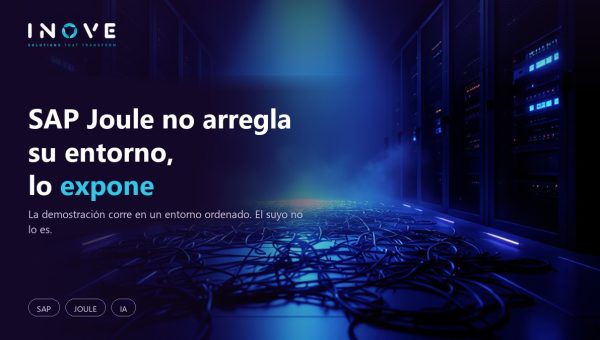 SAP Joule no arregla su entorno, lo expone