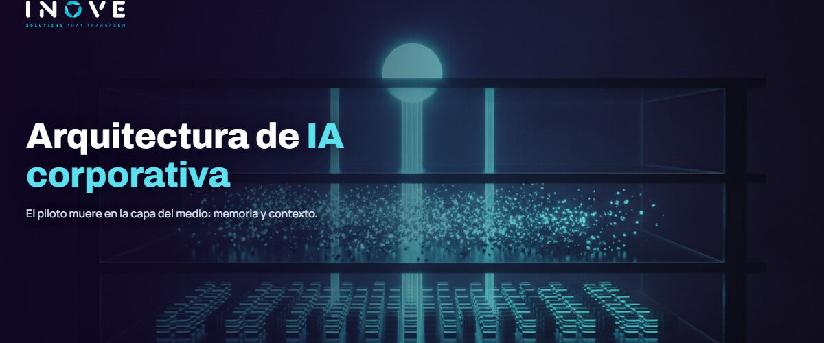 Arquitectura de IA corporativa: por qué los pilotos no llegan a producción
